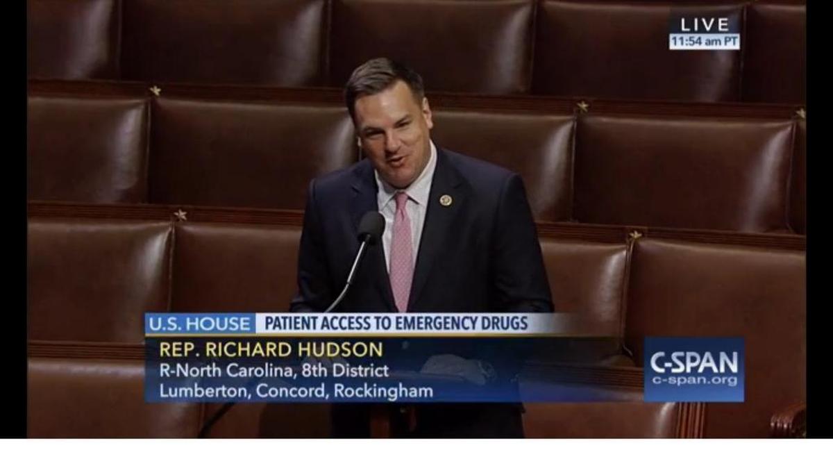 A bill passed Monday in Congress from U.S. Rep. Richard Hudson, Republican of Concord, North Carolina, gave a glimpse of bipartisanship following a divisive campaign cycle. Hudson’s bill – supported by Democratic U.S. Rep. G.K. Butterfield, from Wilson, N.C. – seeks to ensure federal drug enforcement officials don’t curtail EMS ability to administer life-saving medicine without a prescription.
