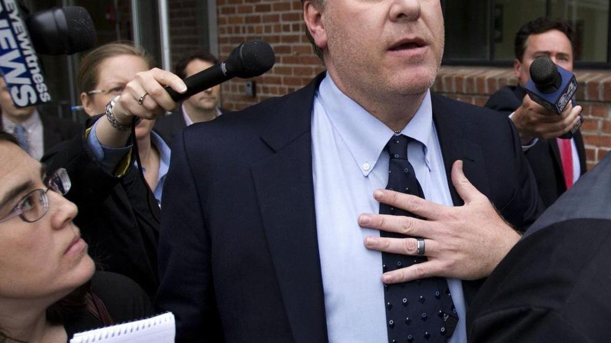 Former Boston Red Sox pitcher Curt Schilling.