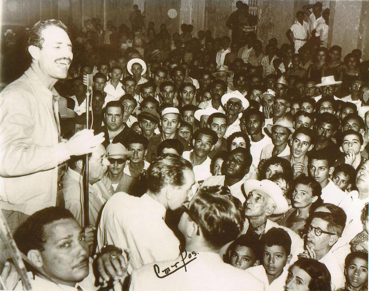 Mario Diaz-Balart’s father, Rafael, speaks at a political rally in Cuba. Rafael Diaz-Balart, the family patriarch, was once the majority leader of the Cuban House of Representatives and the undersecretary of the interior under Fidel Castro’s predecessor, President Fulgencio Batista.