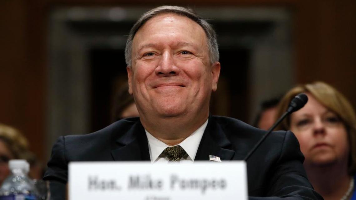 Pompeo talks trade — not 2020 Senate run — at Missouri-Kansas Forum breakfast