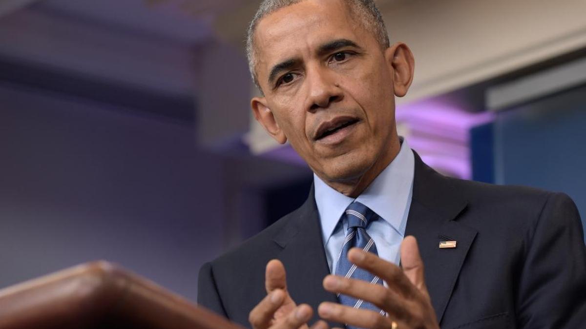 In this Dec. 16, 2016, file photo, President Barack Obama speaks during a news conference in the briefing room of the White House. The “woodwork effect” of new enrollees in Medicaid, even in non-expansion states, with the Affordable Care Act was intentional on the part of his administration.