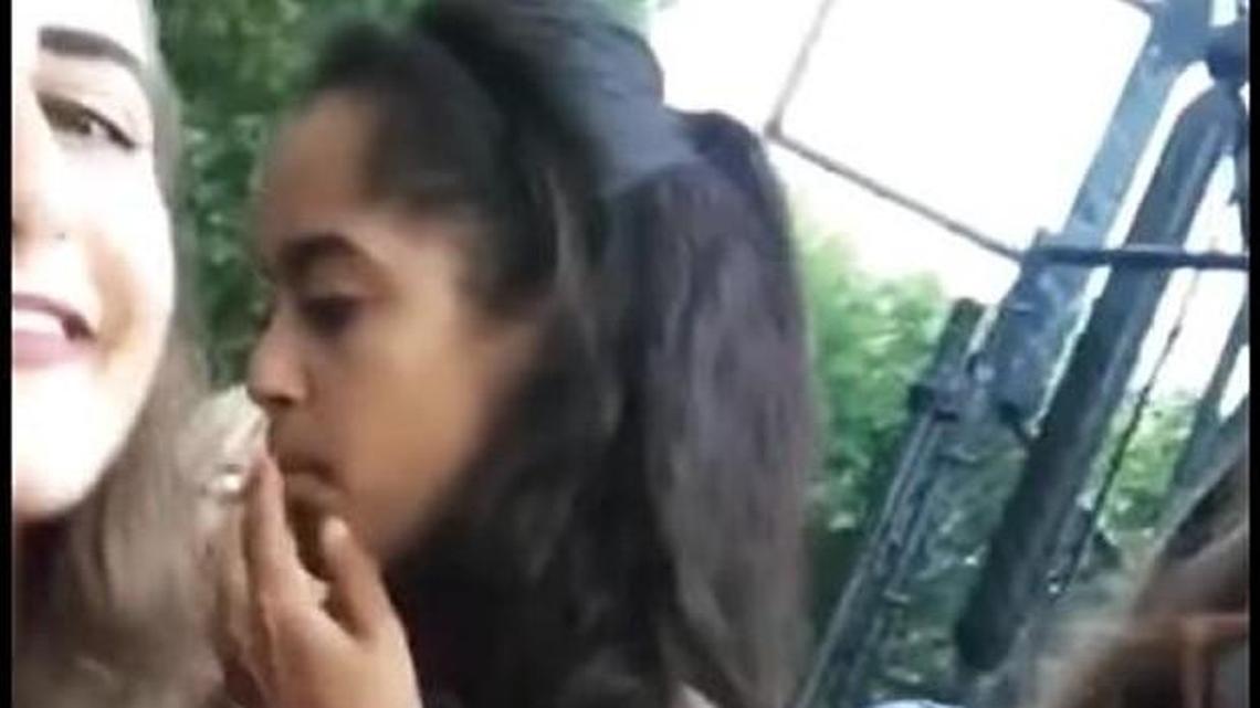 Video of Malia Obama smoking something recently at Lollapalooza recently has people rushing to her defense.