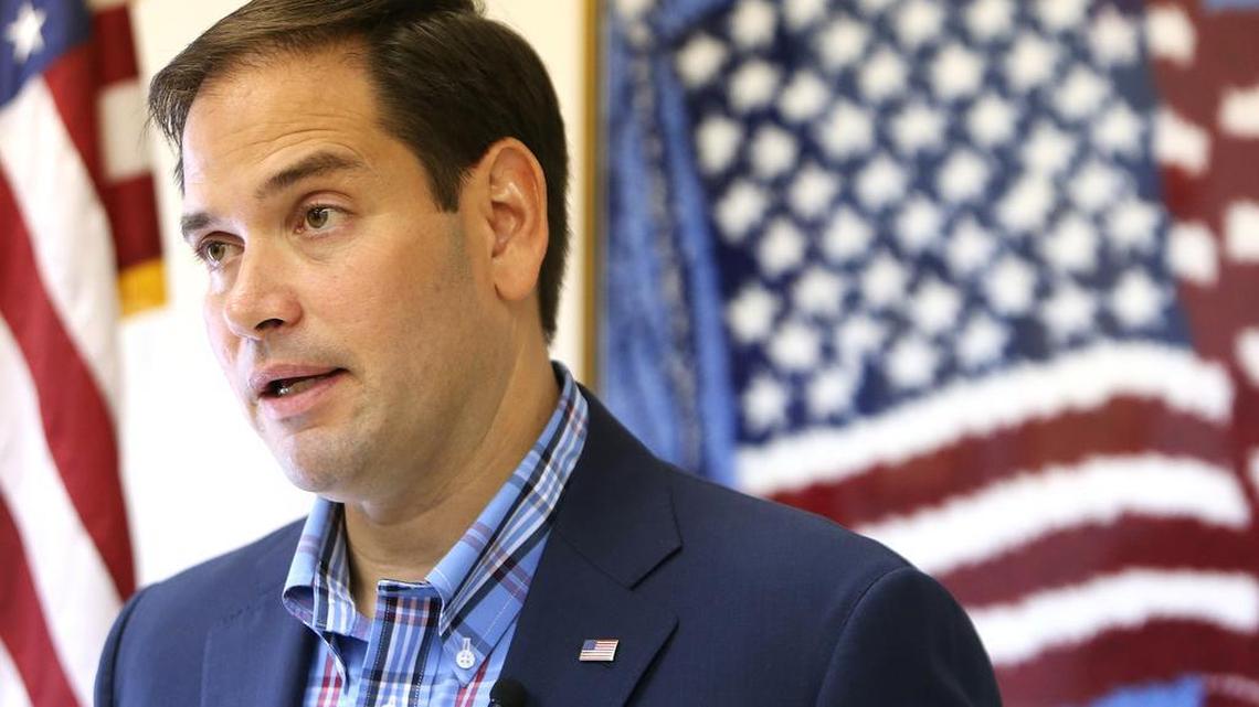 U.S. Sen. Marco Rubio, R-Fla., spoke at en event in Orlando on Friday hosted by the Florida Renewal Project. Florida Democrats had described the event as “an anti-LGBT rally” and criticized the Republican senator for speaking there two months after the Pulse shootings at a gay nightclub.
