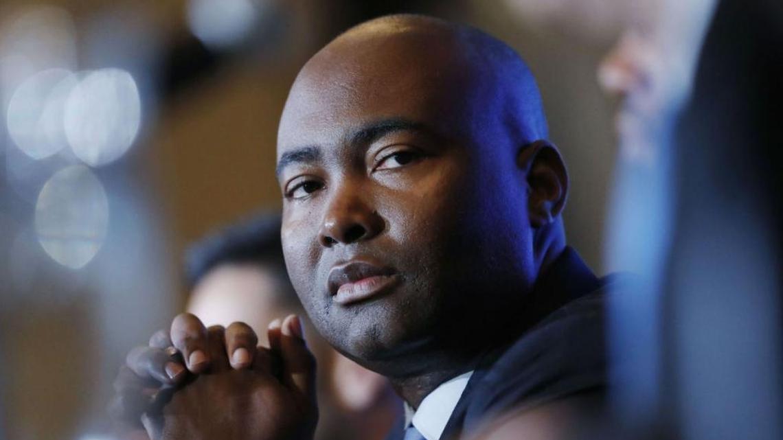 Jaime Harrison, associate chairman of the Democratic National Committee, is working on developing the party’s strategy for winning back red states and rural districts.
