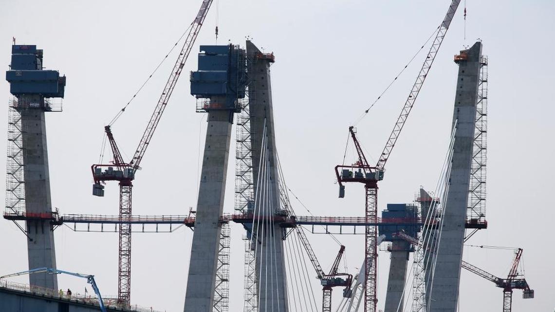 Construction on the new Tappan Zee Bridge in New York. Despite President-elect Donald Trump’s criticism of lobbyists, they are expected to be in increasing demand as programs such the $1 trillion in infrastructure spending Trump has promised work their way through Congress.