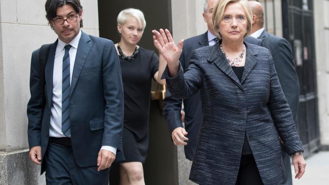 Former U.S. Secretary of State Hillary Clinton.