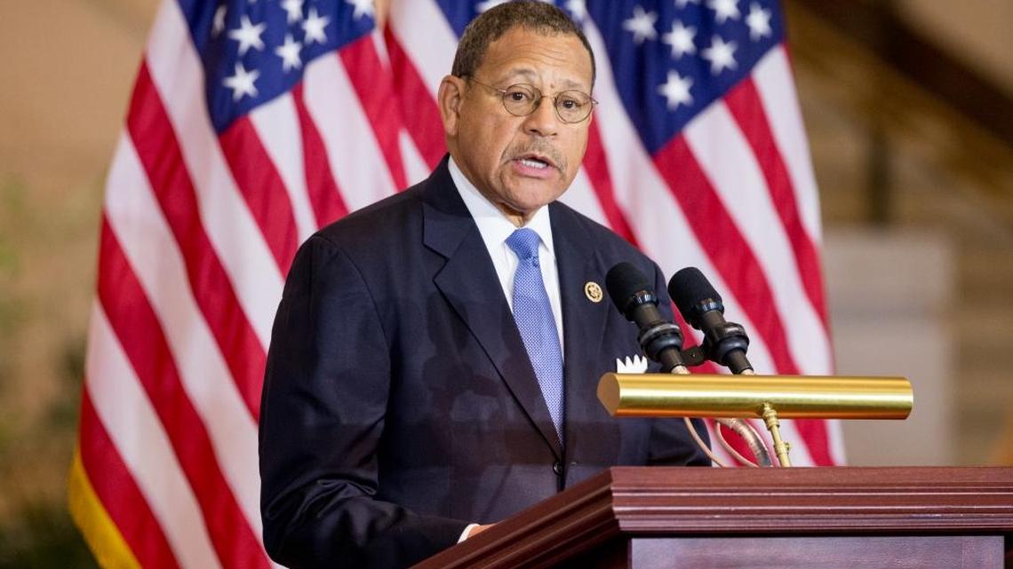 Rep. Sanford Bishop, D-Ga., is seeking his 13th term as U.S. Rep. for Georgia’s 2nd congressional district. In photo, Bishop speaks during a ceremony at Emancipation Hall in Washington, D.C., on Dec. 9, 2015.