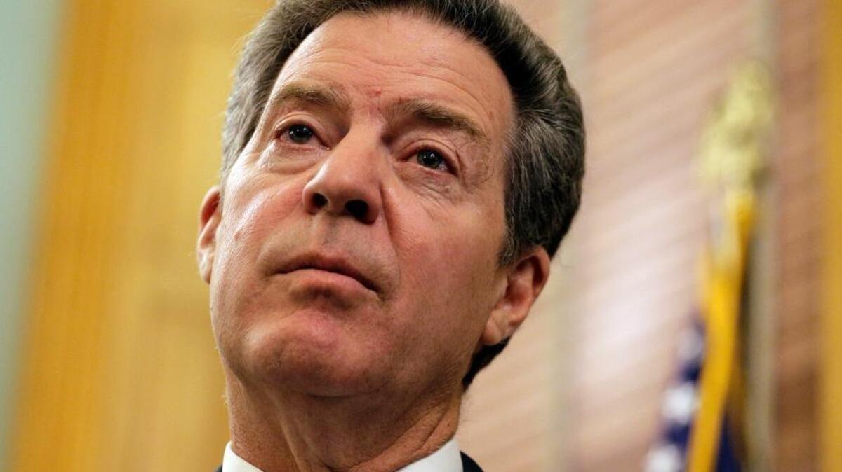 Kansas Gov. Sam Brownback’s signature tax cuts were repealed earlier this year by the Kansas legislature.