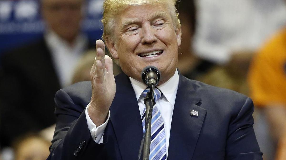 FILE - In this May 26, 2016 file photo, Republican presidential candidate Donald Trump speaks in Billings, Mont., Thursday, May 26, 2016. Trump says comments on judge 'misconstrued' as an attack against people of Mexican heritage.