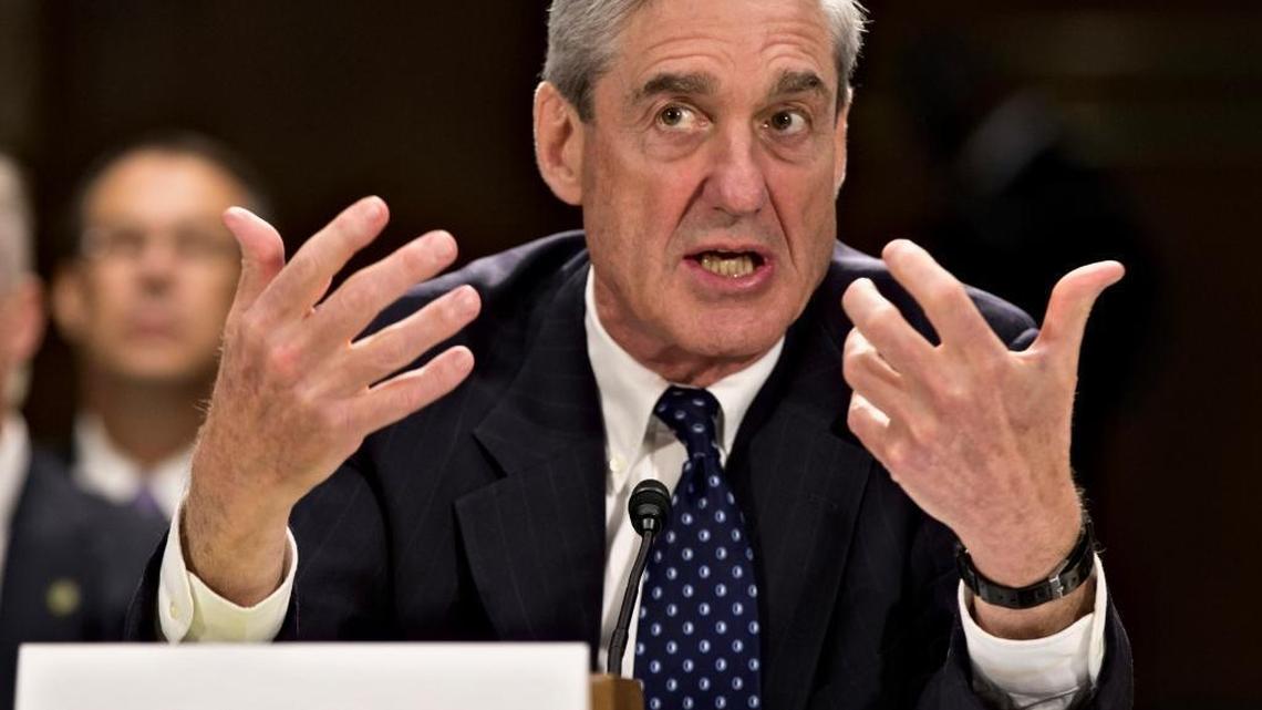 In this June 19, 2013, file photo, former FBI Director Robert Mueller testifies on Capitol Hill in Washington. On May 17, 2017, the Justice Department said is appointing Mueller as special counsel to oversee investigation into Russian interference in the 2016 presidential election.