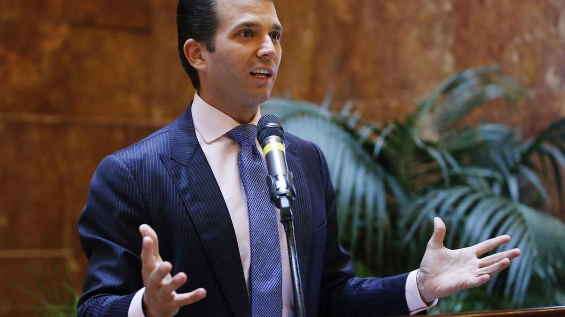 Donald Trump Jr., executive vice president of The Trump Organization, has raised questions over his contact with Russians during the campaign.