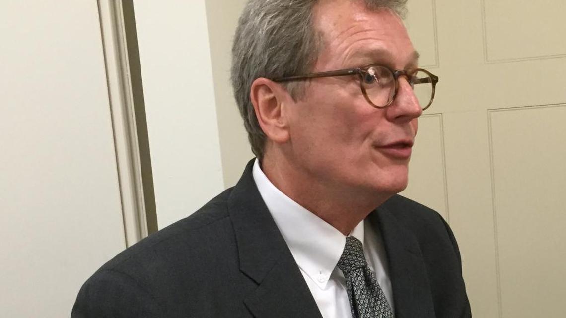 Westlands Water District General Manager Thomas Birmingham, following a House panel hearing on a proposed irrigation drainage deal.