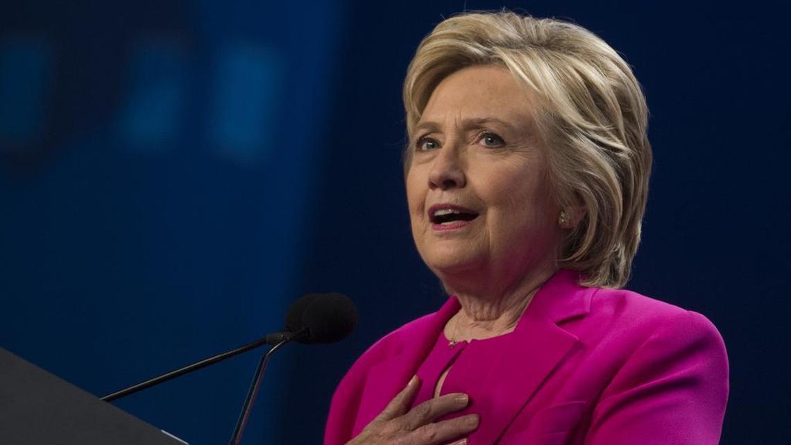 In court hearings last week, officials acknowledged that their records searches were hobbled by errors and new delays and said they need far more time to produce their records on Hillary Clinton. Democratic presidential candidate Hillary Clinton addresses the The National Education Association (NEA) Representative Assembly in Washington, Tuesday, July 5, 2016. (AP Photo/Molly Riley)