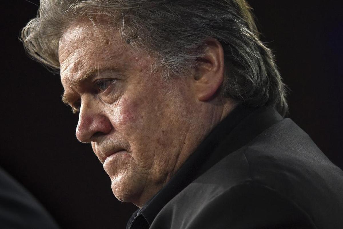 Stephen Bannon at the Conservative Political Action Conference on Feb. 23, 2017.
