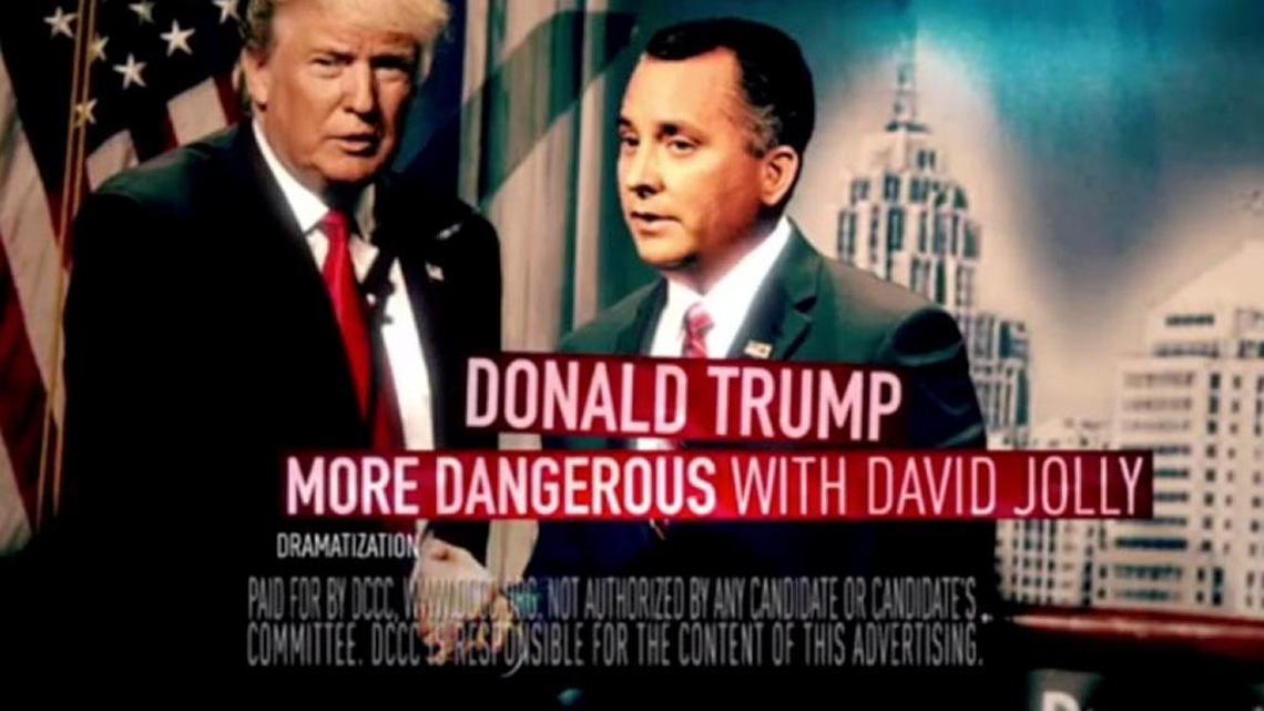 Rep. David Jolly has never actually met Donald Trump.