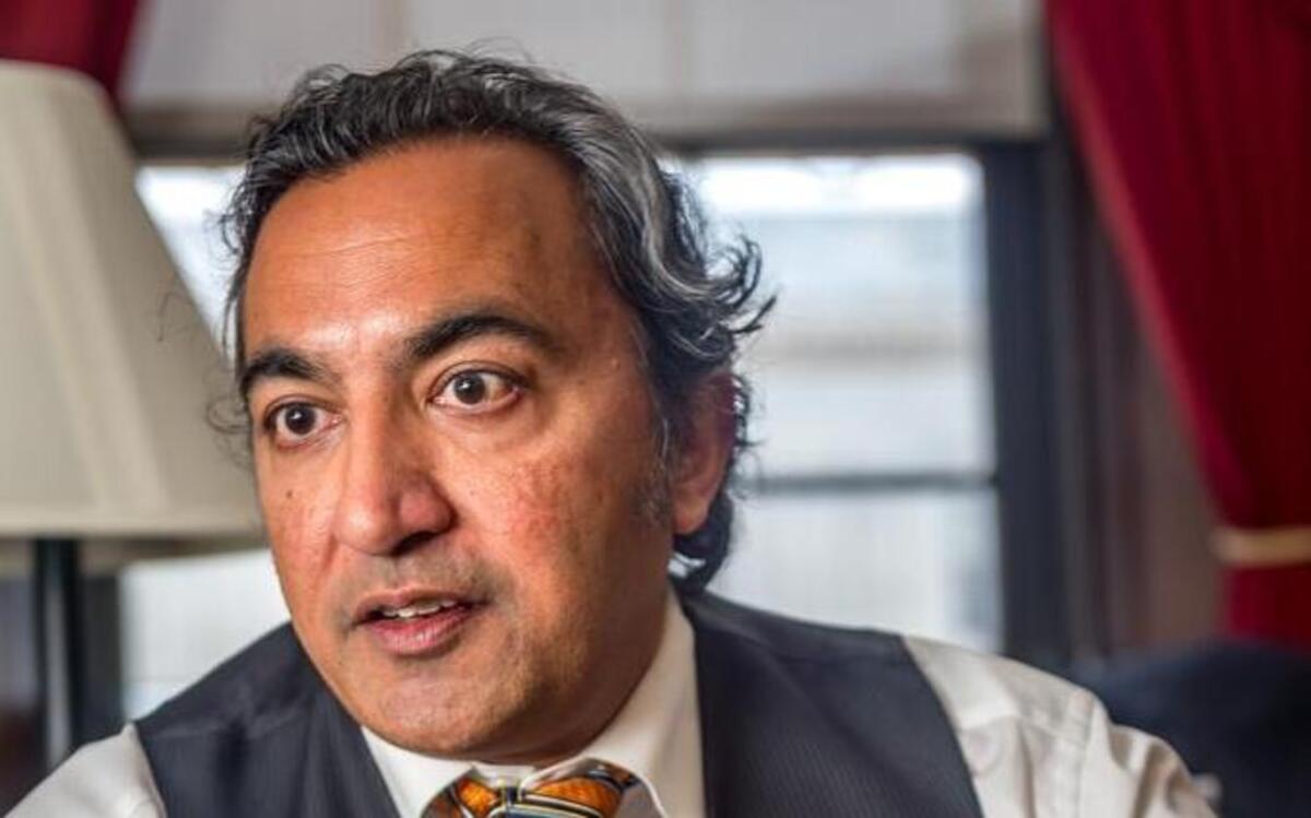 Rep. Ami Bera in his Longworth Building office in the U.S. Capitol complex in Washington.