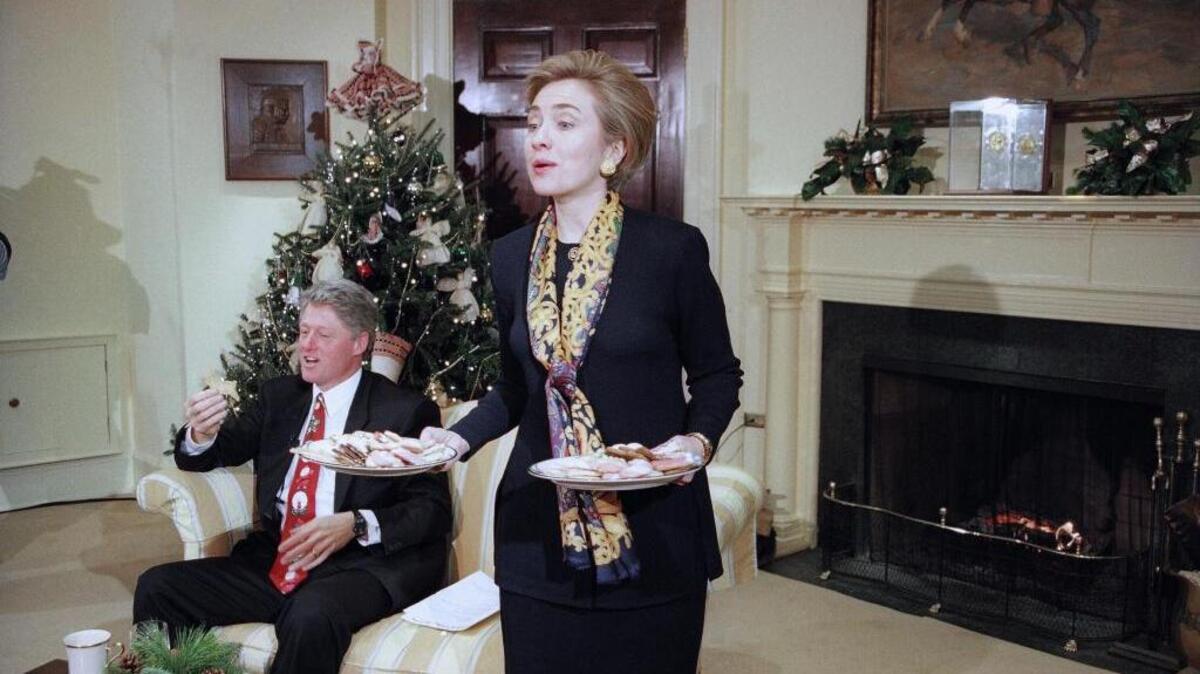 Will Bill now be the one with a plate of cookies?