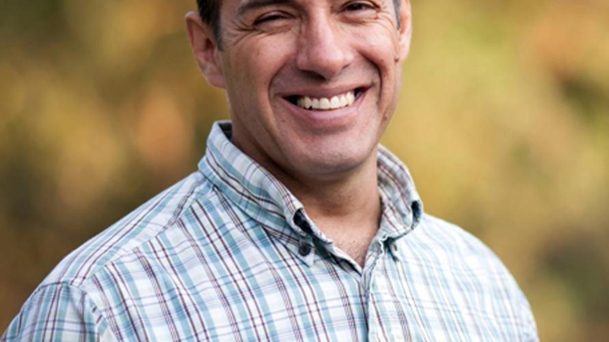 In this 2013 photo, Democratic congressional candidate Michael Eggman poses in Turlock, Calif.