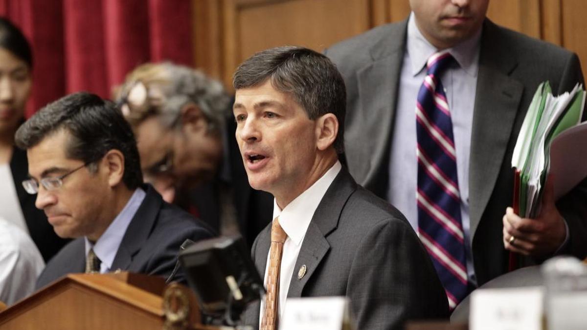 Rep. Jeb Hensarling, R-Texas, opens the first meeting of the Joint Select Committee on Deficit Reduction, often called the "supercommittee", on Capitol Hill in Washington, Thursday, Sept. 8, 2011.