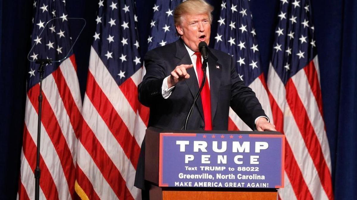 North Carolina is critical for Donald Trump. The last time a Republican won the White House without carrying North Carolina was in 1956. Here, Trump campaigns at the Greenville Convention Center in eastern North Carolina on Sept. 6, 2016.