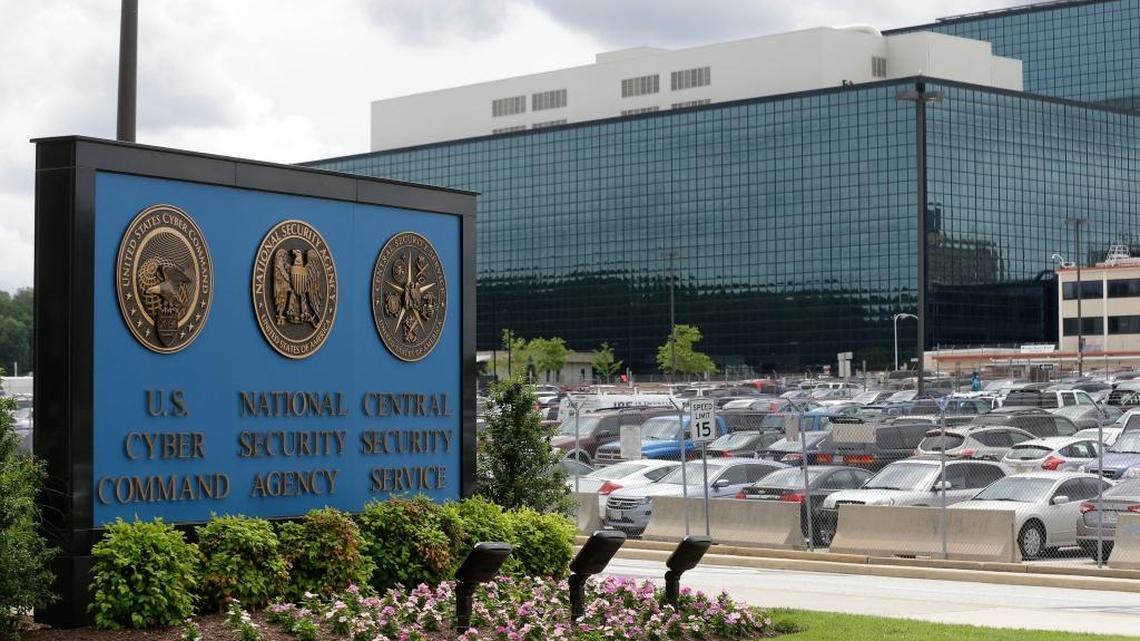 FILE - In this June 6, 2013 file photo, the National Security Agency (NSA) campus in Fort Meade, Md. Russian hackers attacked at least one U.S. voting software supplier days before the 2016 presidential election, according to a classified NSA report leaked Monday, June 5, 2017, that suggests election-related hacking penetrated further into U.S. voting systems than previously known. The report, which was published online by The Intercept, does not say whether the hacking had any effect on election results.