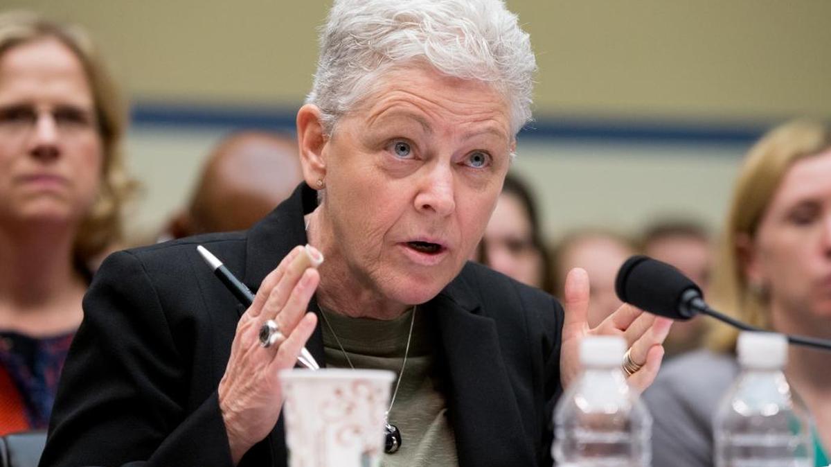 EPA Administrator Gina McCarthy, seen testifying at a March 17 hearing, was back on Capitol Hill on Tuesday to face coal-state lawmakers who blame her agency for the industry’s woes.
