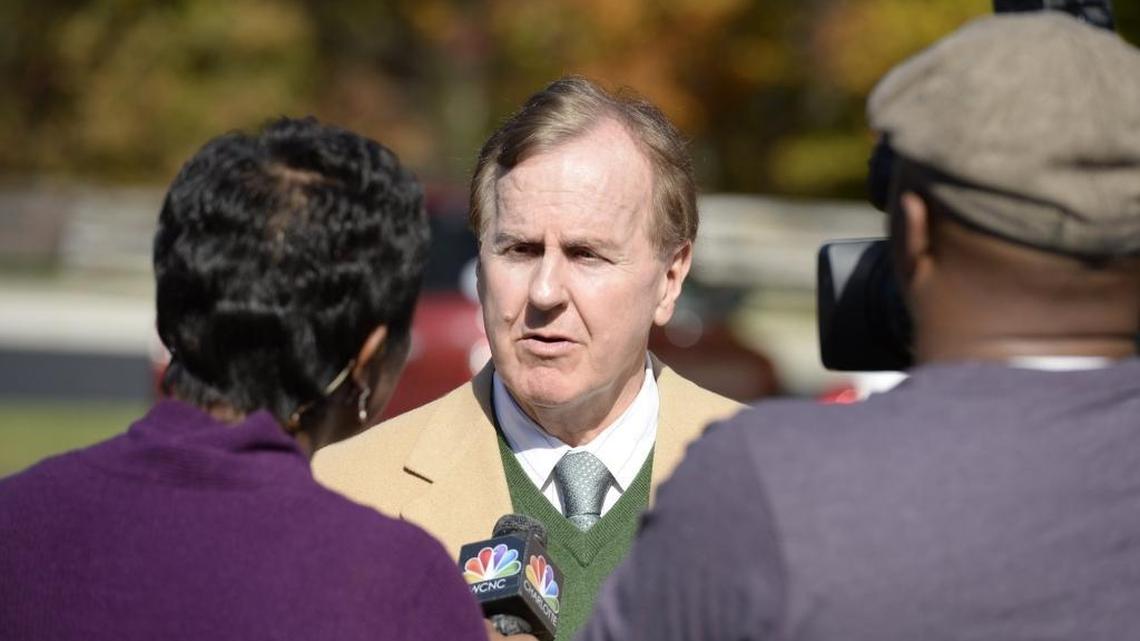 U.S. Rep. Robert Pittenger, a Charlotte Republican, opposes reinstating Glass-Steagall, a Depression-era banking law that kept banks from offering both commercial banking and investment banking services. He said it would have “absolutely nothing to do with creating a more sound and secure financial system.” Pittenger, pictured in a 2013 file photo, favors raising the amount of capital banks are expected to maintain instead.