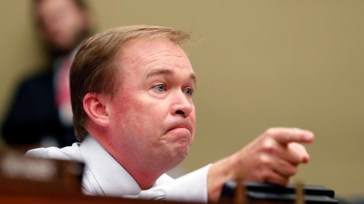 Rep. Mick Mulvaney, R-S.C., questions Mylan CEO Heather Bresch on Capitol Hill in Washington, Wednesday, Sept. 21, 2016.