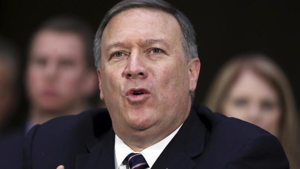 CIA Director Mike Pompeo is the highest-ranking Trump appointee in the U.S. intelligence community.