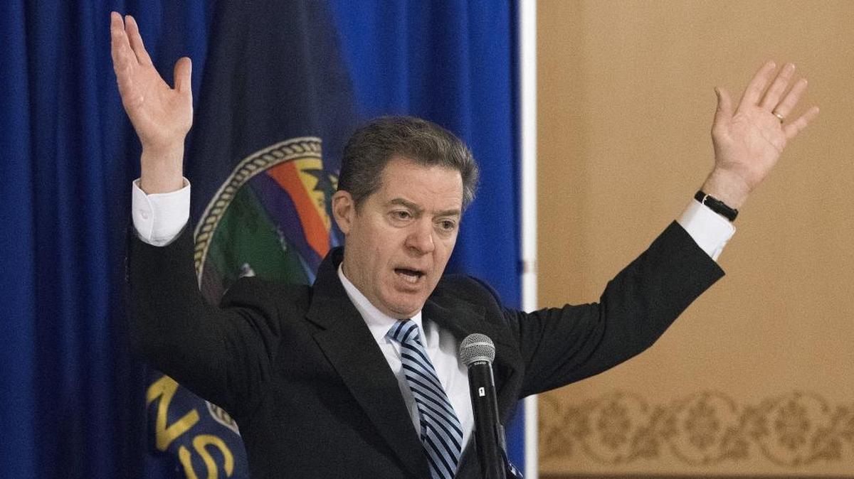 Kansas governor Sam Brownback traveled to Washington, D.C., this week to attend a conservative convention and the winter meeting of the National Governors Association.