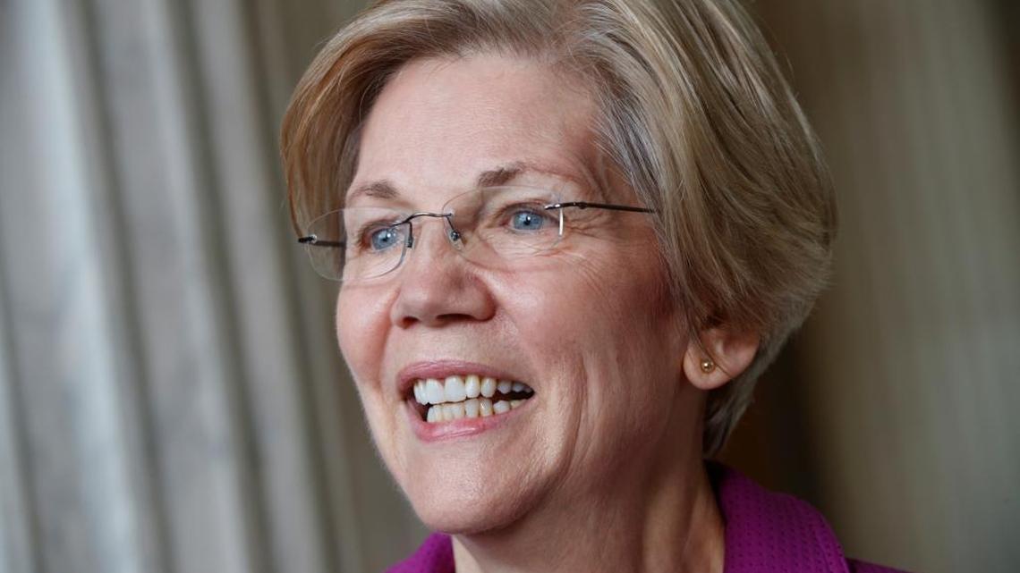 In this Feb. 8, 2017, file photo, U.S. Sen. Elizabeth Warren, D-Mass. is seen on Capitol Hill in Washington.