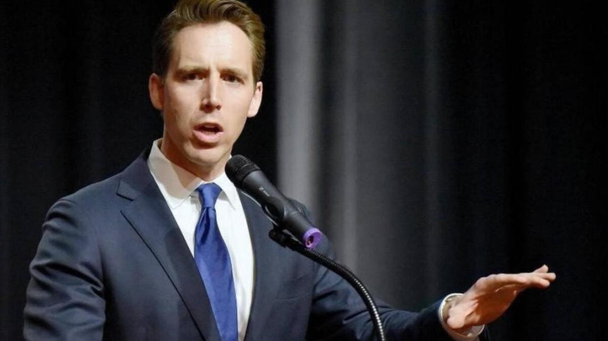 Missouri Attorney General Josh Hawley is vying for the Senate seat now held by Sen. Claire McCaskill, D-Mo.