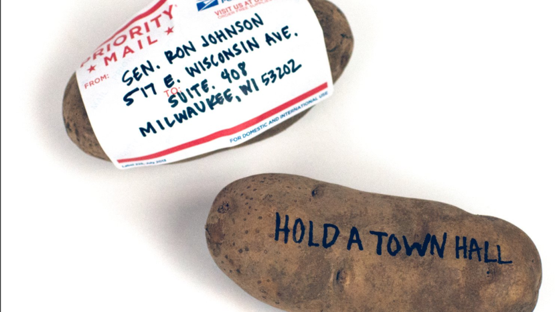 Cards Against Humanity is mailing potatoes to Sen. Ron Jonson, R-Wis.