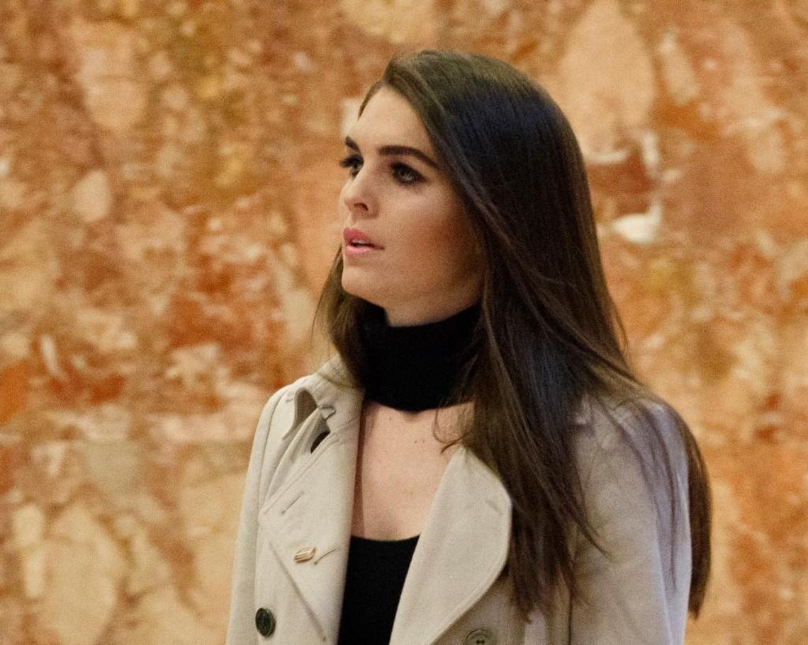 Hope Hicks, 29, is the youngest person to serve as White House communications director.