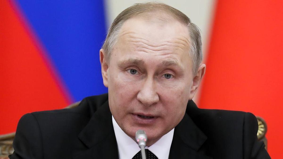 Russian President Vladimir Putin is pictured Friday, Dec. 30, 2016. The United States is retaliating against Russia by forcing closure of its consulate in San Francisco and scaling back its diplomatic presence in Washington and New York.