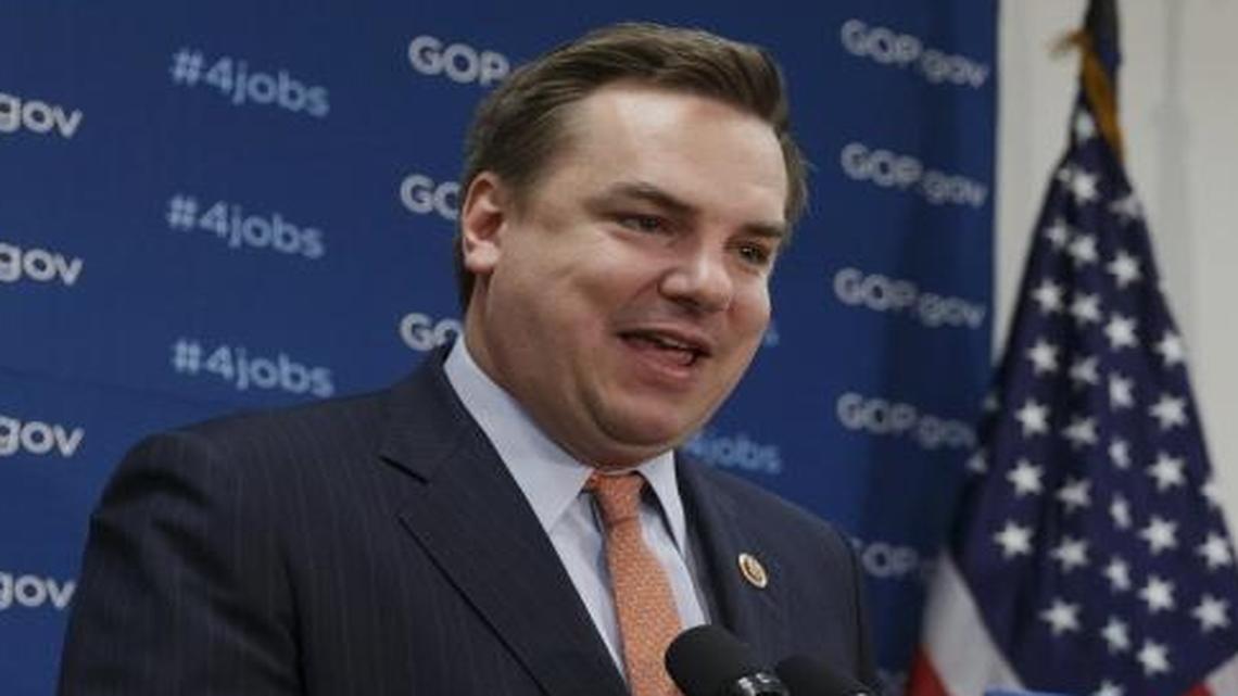 FILE – U.S. Rep. Richard Hudson, Republican from Concord, North Carolina, wants Congress to pass a bill granting national reciprocity rights for concealed carry gun permit holders, saying Second Amendment rights shouldn’t disappear across state lines. In North Carolina, permit reciprocity recently ended for residents who work in or travel to Virginia.