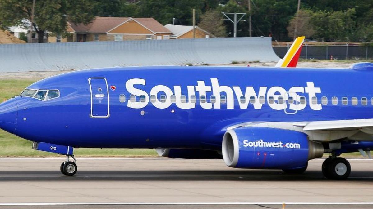 A Southwest Airlines 737 departs from Love Field in Dallas, Sept. 23, 2016. Southwest pilots will protest at the White House to convince Donald Trump to thwart Norwegian Air’s expansion in the United States.