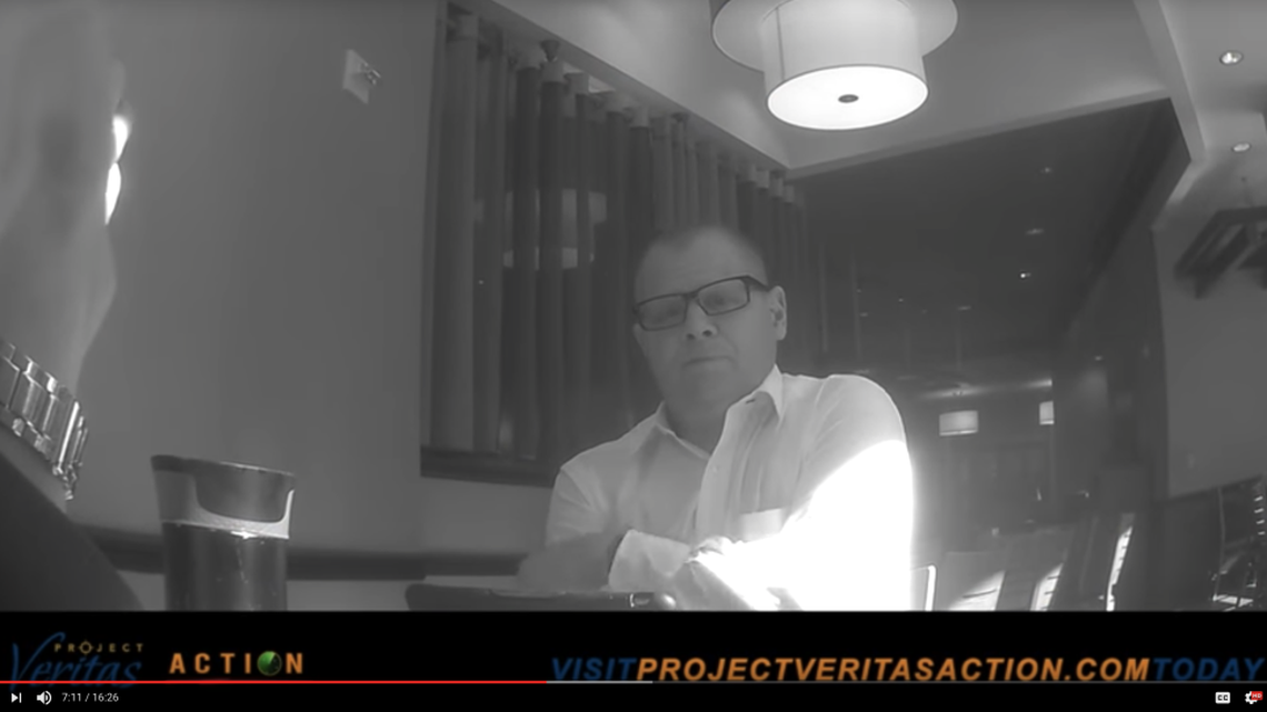 A video secretly filmed by Project Veritas showed some Democratic operatives describing hiring people to incite Trump supporters to violence at the presidential candidate’s rallies.