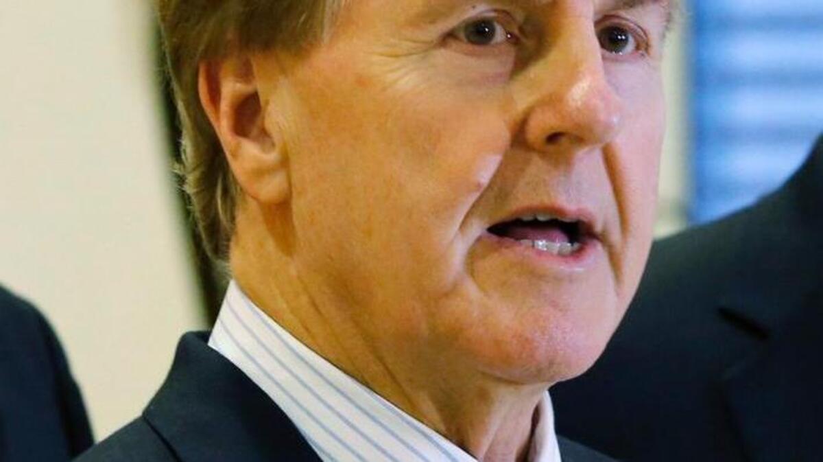 U.S. Rep. Robert Pittenger, R-N.C., shown here at Landstuhl Regional Medical Center in Landstuhl, Germany on Jan. 18, 2016.