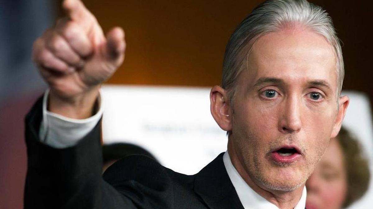 House Benghazi Committee Chairman Rep. Trey Gowdy, R-S.C., discusses the release of his final report on the 2012 attacks on the U.S. consulate in Benghazi, Libya, on June 28, 2016, during a news conference on Capitol Hill in Washington.