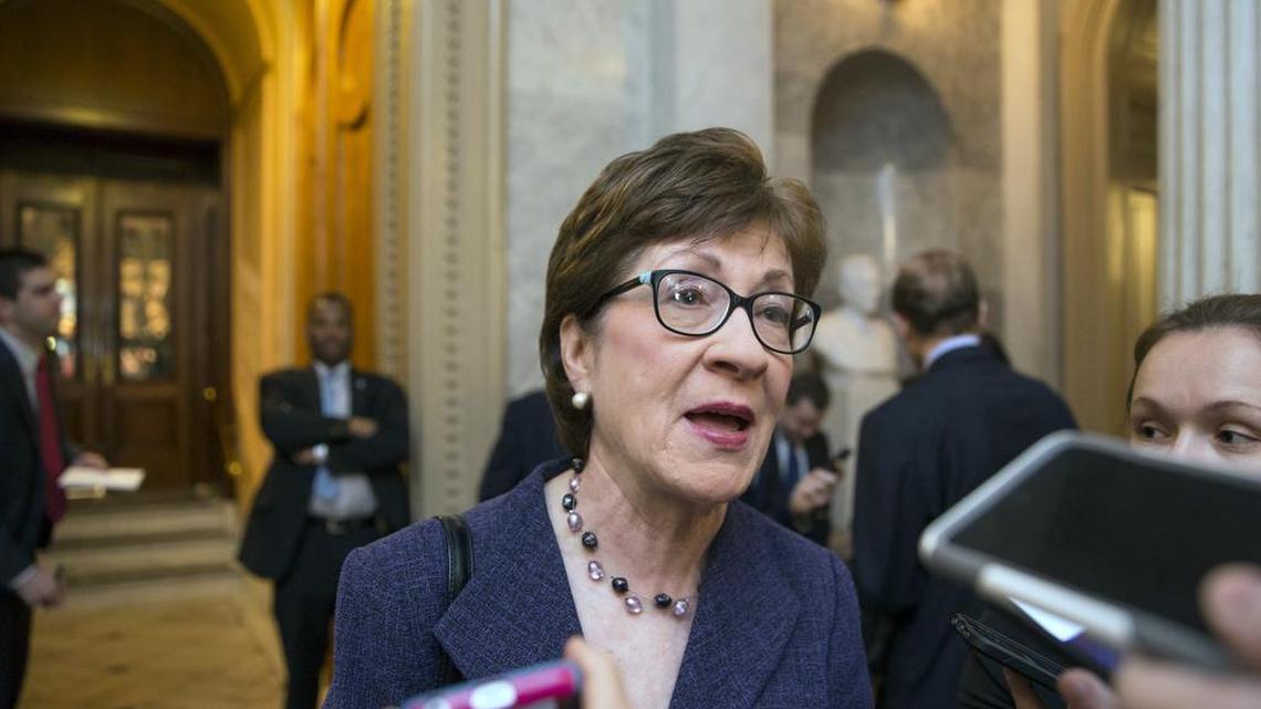 Sen. Susan Collins, R-Maine, wrote in a Washington Post op-ed that she will not vote for Donald Trump in the November election.