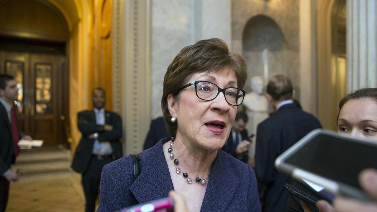 Sen. Susan Collins, R-Maine, wrote in a Washington Post op-ed that she will not vote for Donald Trump in the November election.