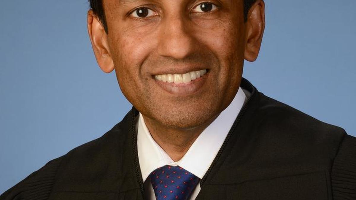 This photo provided by the U.S. Court of Appeals District of Columbia Circuit shows Judge Sri Srinivasan in Washington.