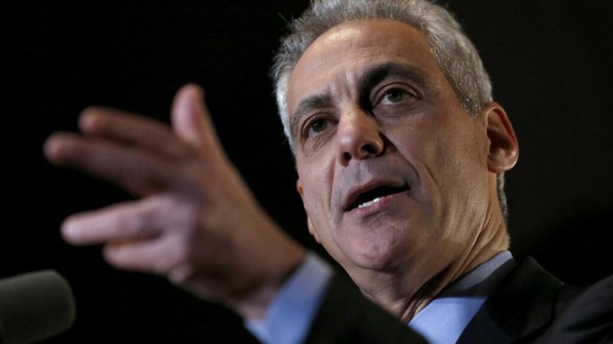 Chicago Mayor Rahm Emanuel