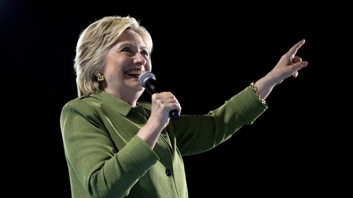 Democratic presidential candidate Hillary Clinton speaks at a rally in Tampa, Friday, July 22, 2016. A top official with Clinton’s campaign on Sunday accused the Russian government of orchestrating the release of damaging Democratic Party records in order to help the campaign of Republican Donald Trump – and some cyber security experts in the U.S. and overseas agree.
