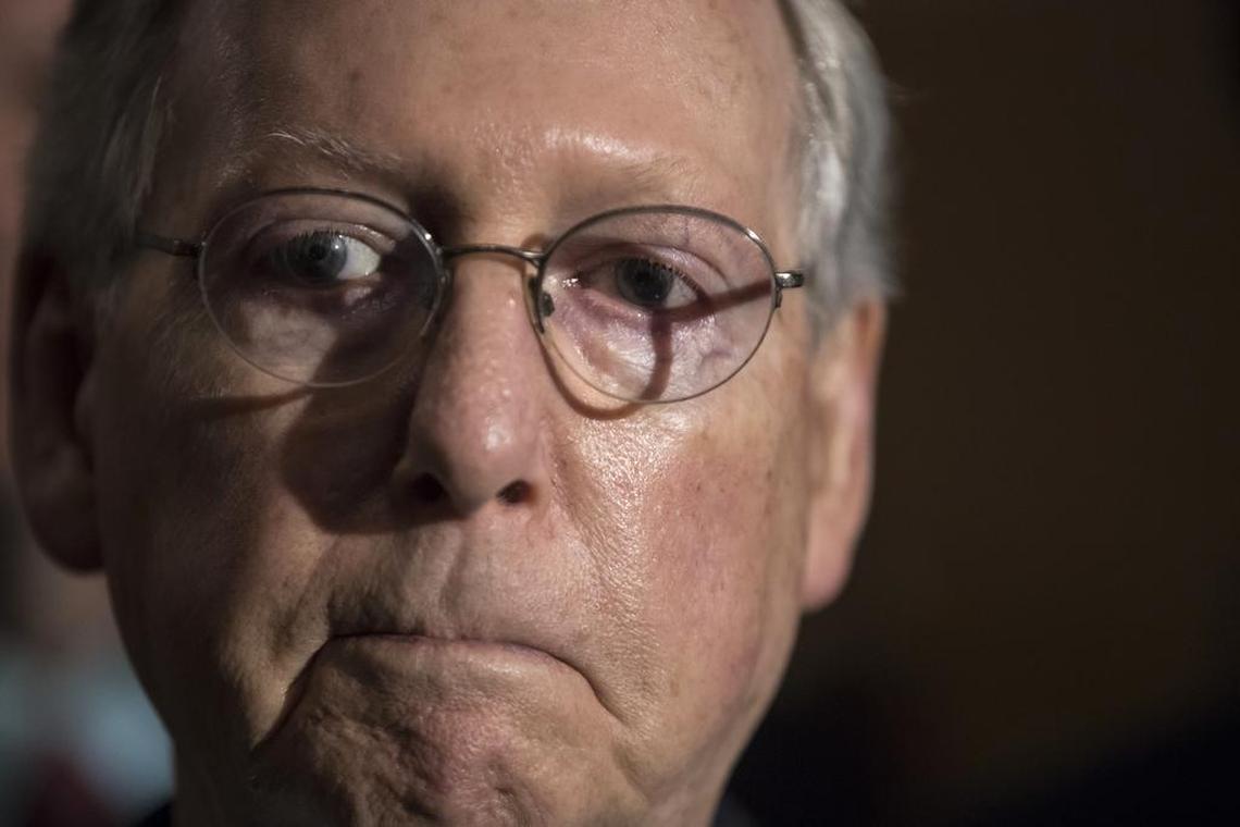 In a September meeting, Senate Majority Leader Mitch McConnell, R-Ky., voiced skepticism that the underlying intelligence truly supported the White House's claims, officials said. Through a spokeswoman, McConnell declined to comment, citing the secrecy of that meeting.