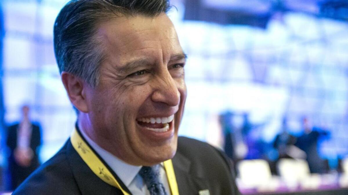 Nevada Gov. Brian Sandoval.
