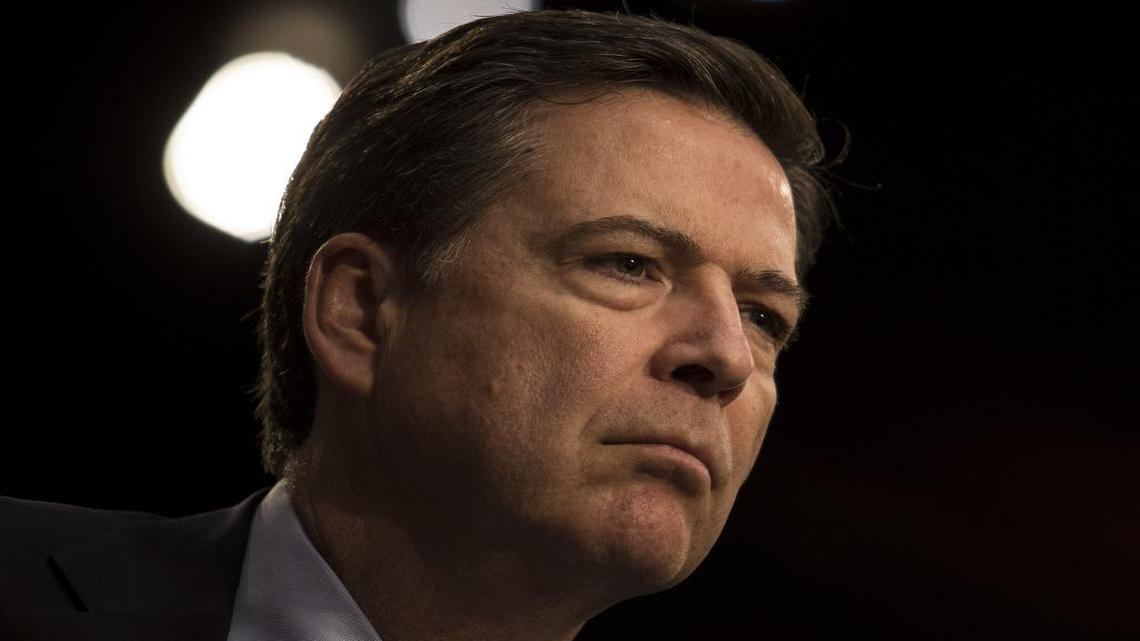 FBI Director James Comey testifies before the Senate Intelligence Committee, on Capitol Hill in Washington, Feb. 9, 2016. Though Comey is reportedly preoccupied with keeping the FBI out of politics, decisions he made about investigations of both Hillary Clinton and Donald Trump throughout 2016 would come to shape the contours of the presidential election.