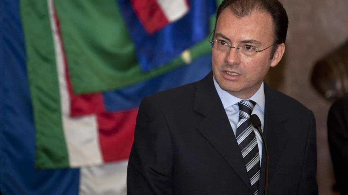 Mexico Foreign Minister Luis Videgaray.