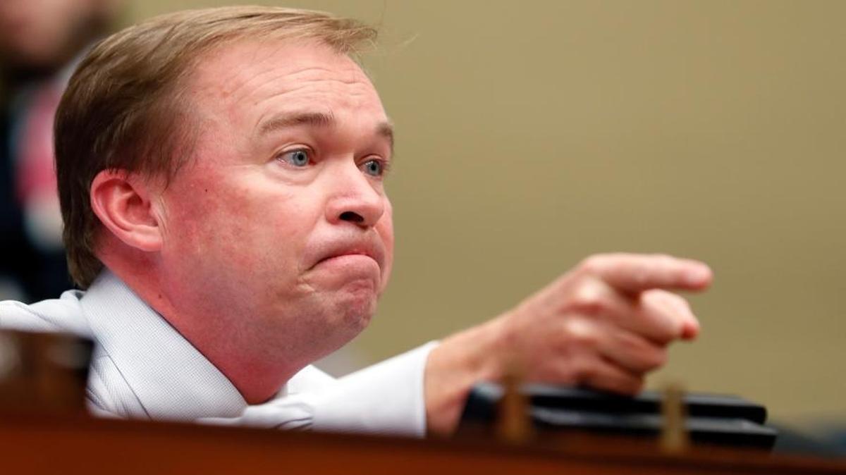 Rep. Mick Mulvaney, R-S.C., questions Mylan CEO Heather Bresch on Capitol Hill in Washington, Sept. 21, 2016.